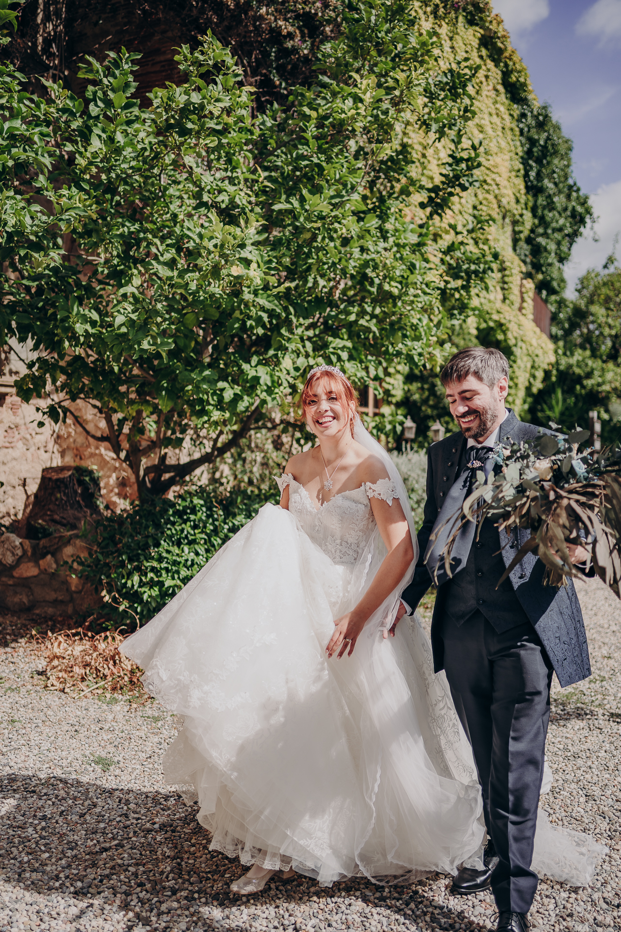 fotografia de bodas en barcelona, boda autentica y natural