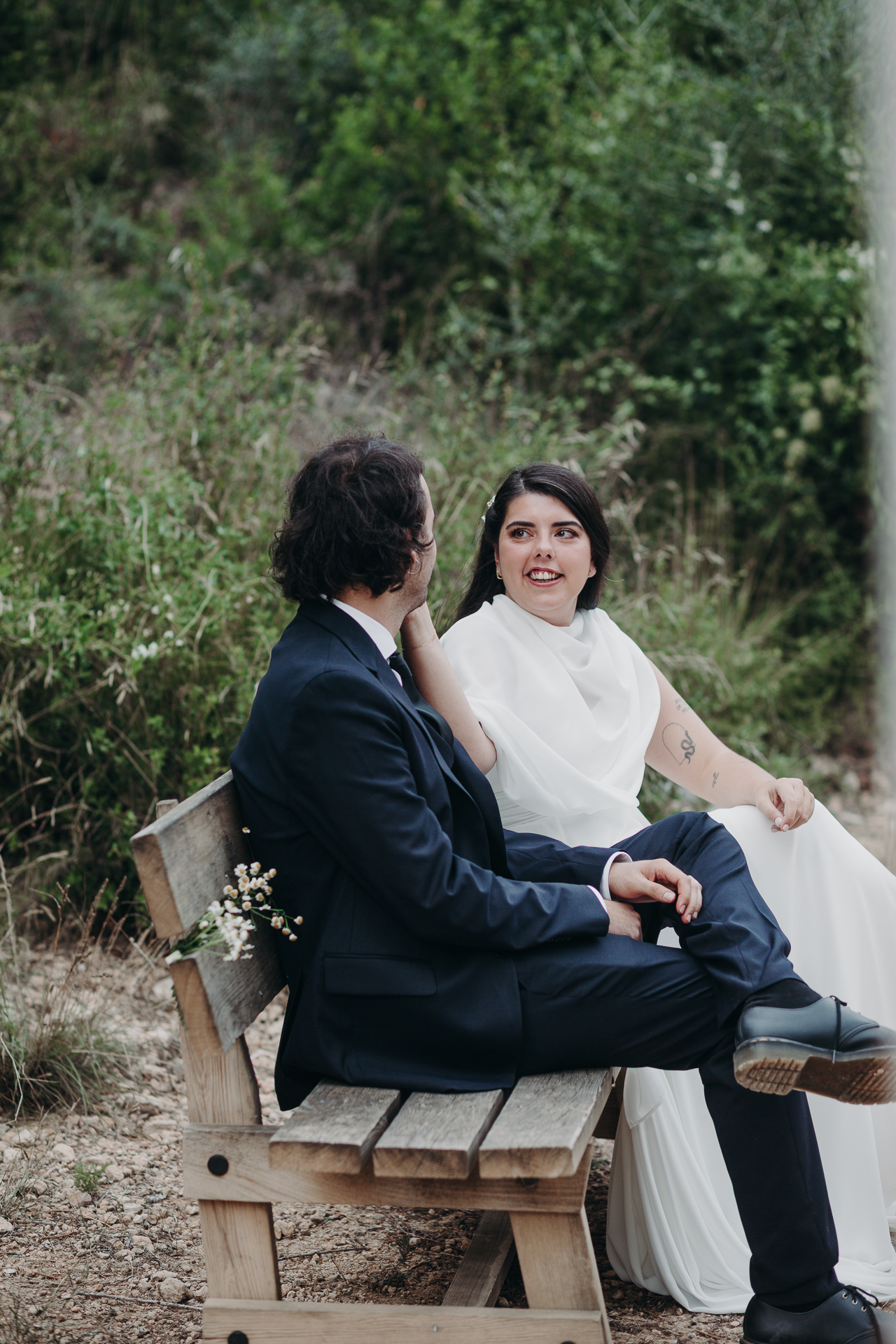 fotografia de bodas en barcelona, boda autentica y natural