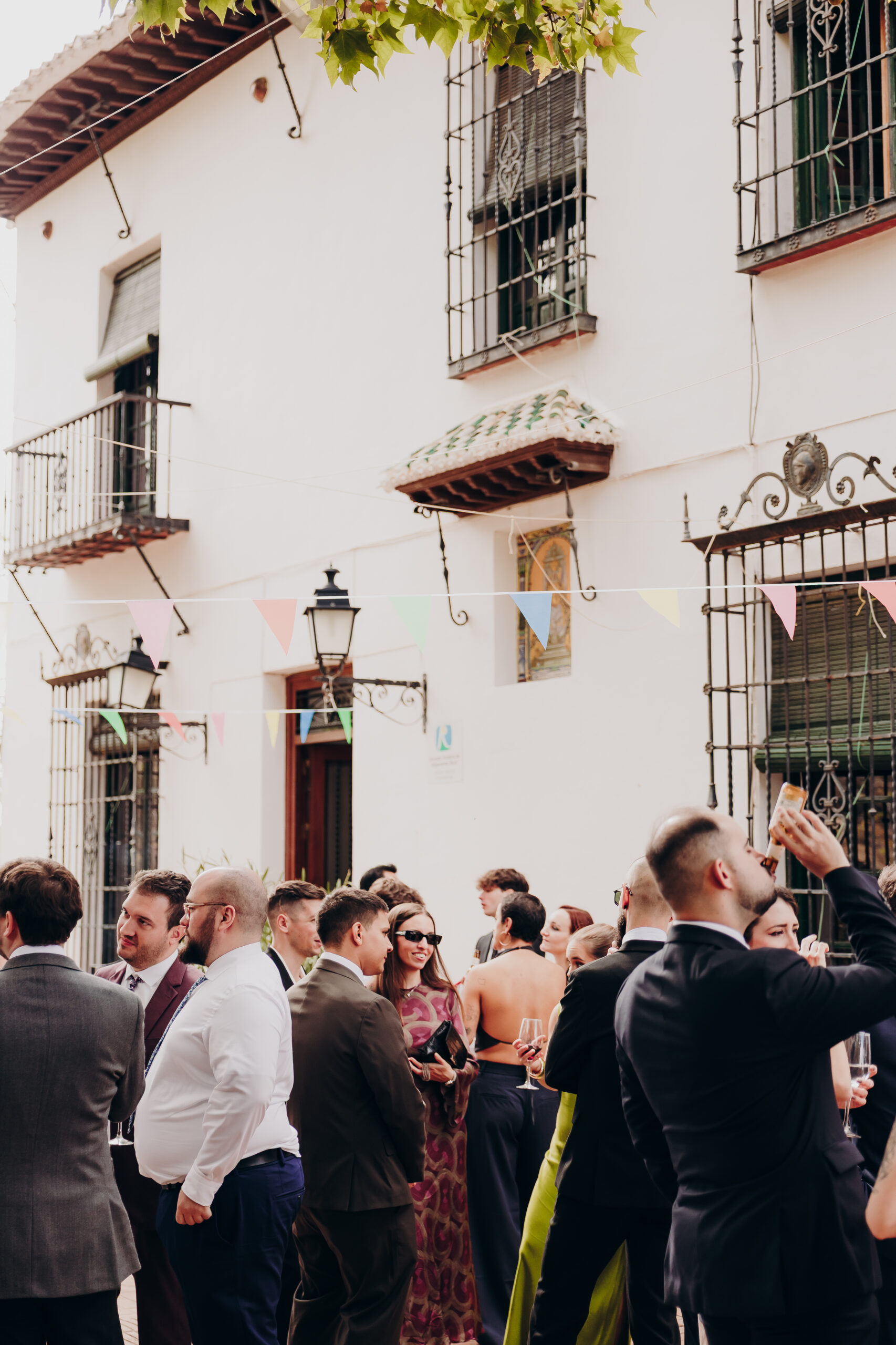 boda cortijo granada celebración