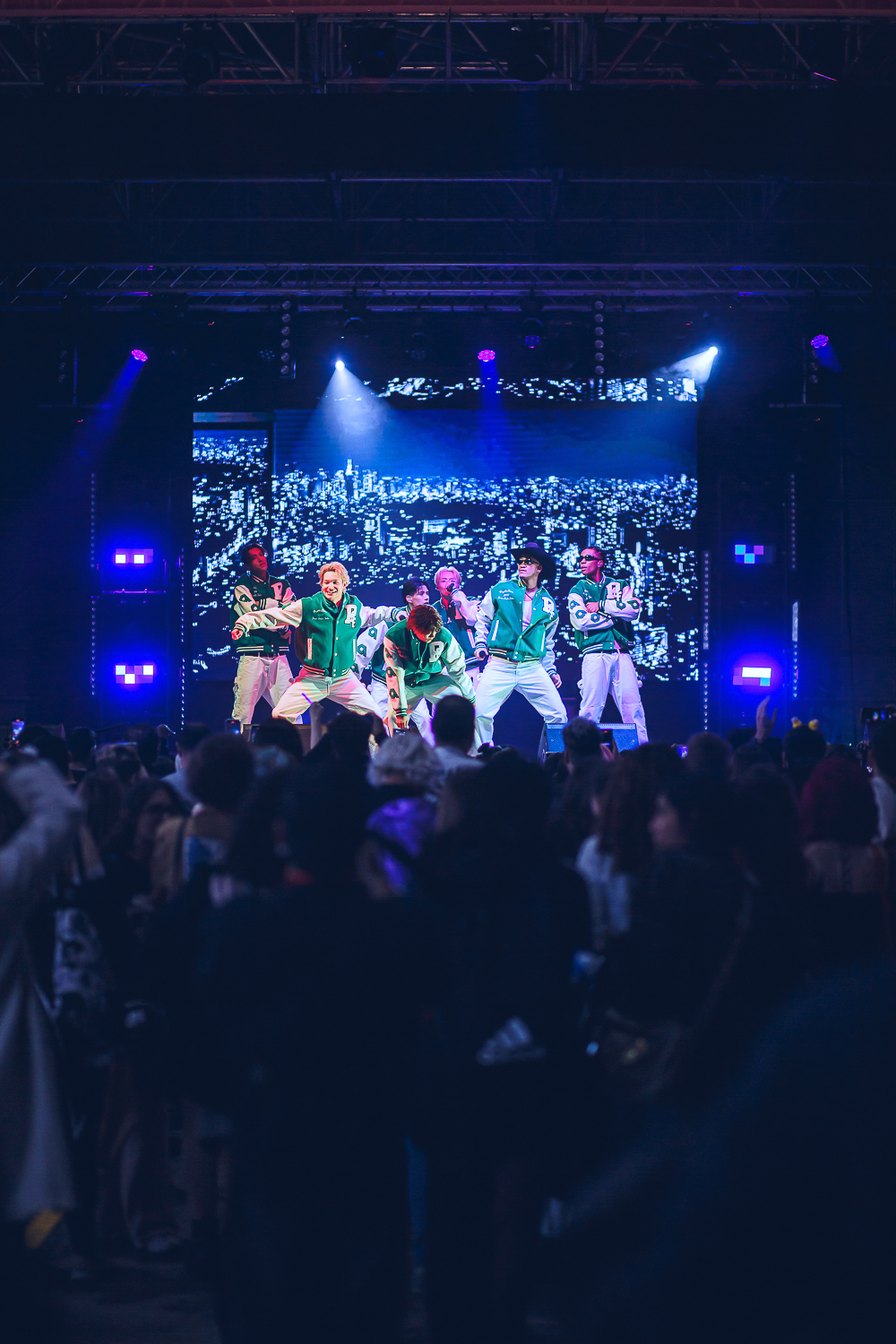 Fotografía del grupo de k-pop Psychic Fever 