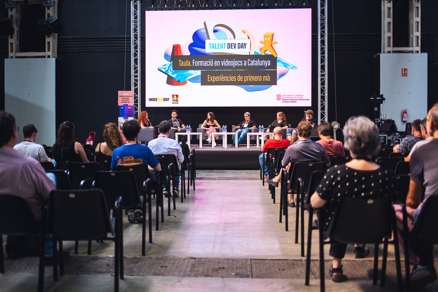 Reportaje de conferencias en Indie Dev Day