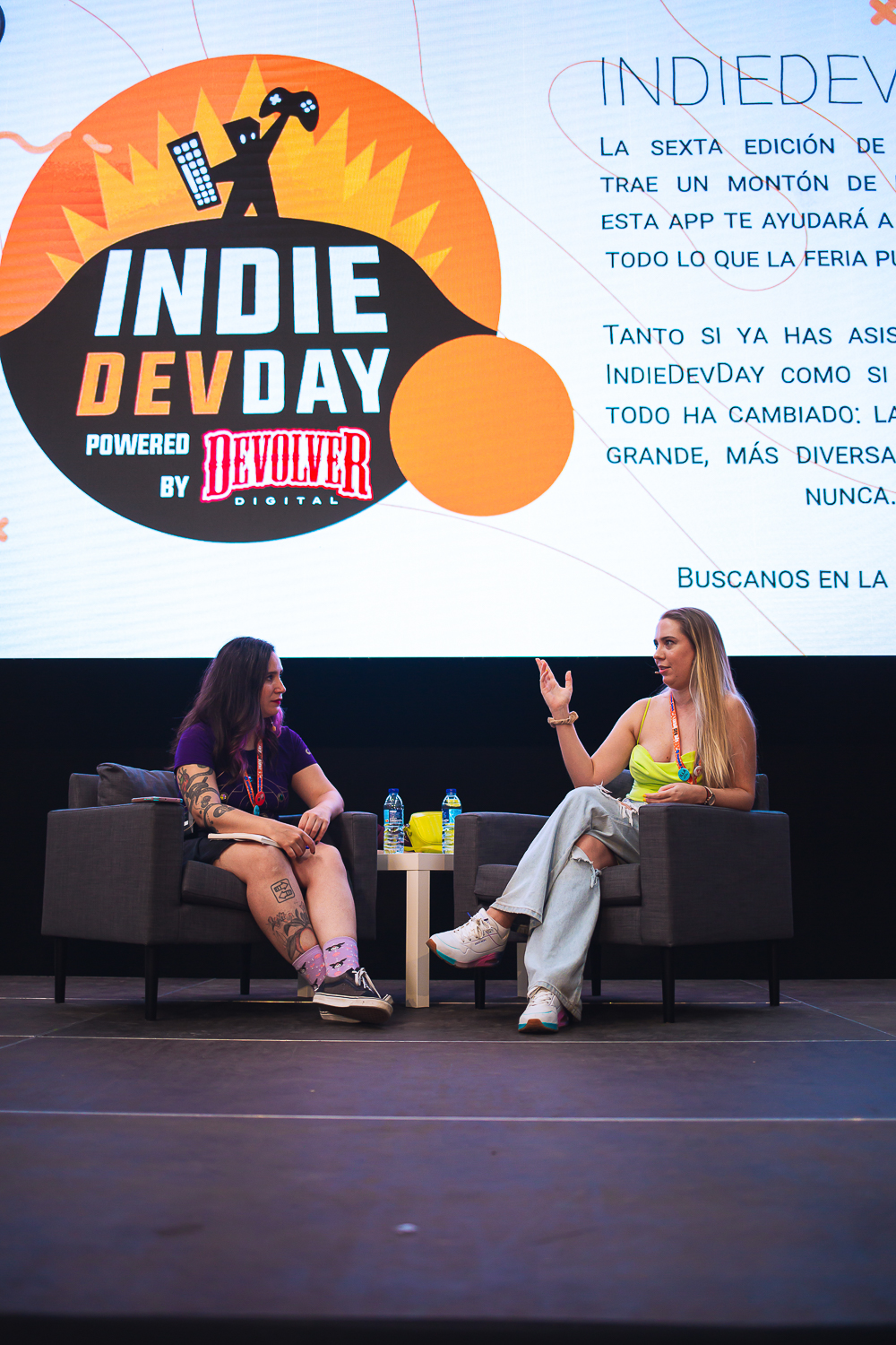 Reportaje de conferencias en Indie Dev Day