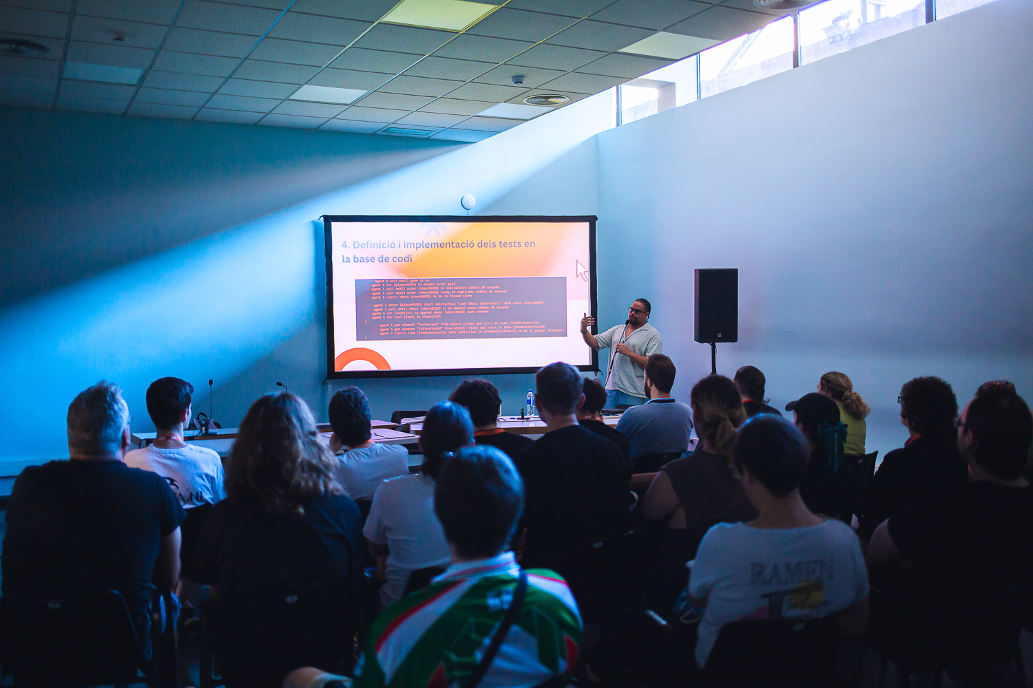 Reportaje de conferencias en Indie Dev Day